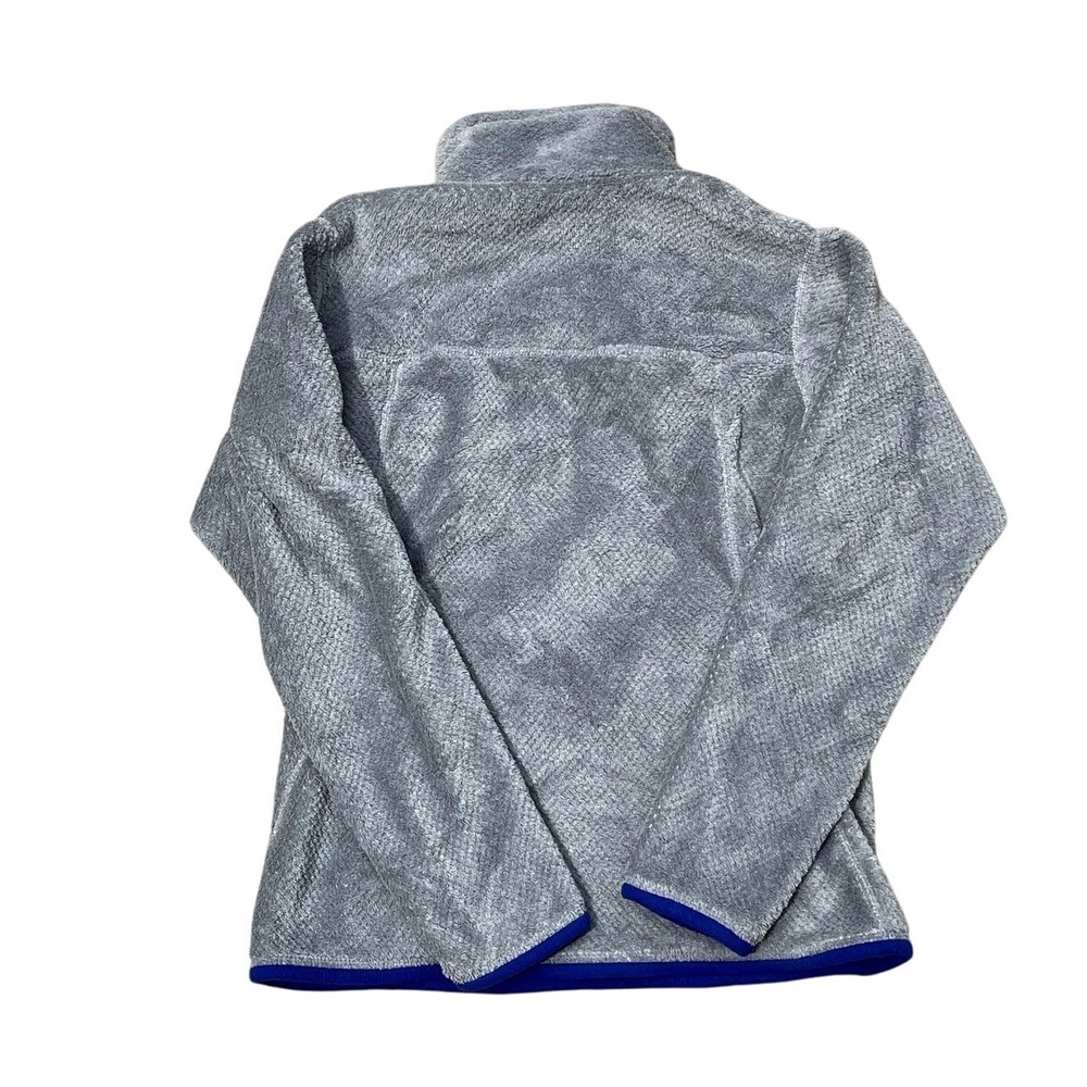 Patagonia Womens Re-Tool Snap-T Pullover Gray Blue Fleece Jacket 25442 XS - Picture 2 of 7